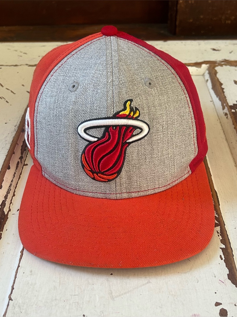 NBA Miami Heat Hat New Era 59FIFTY Hardwood Classics Snapback Hat